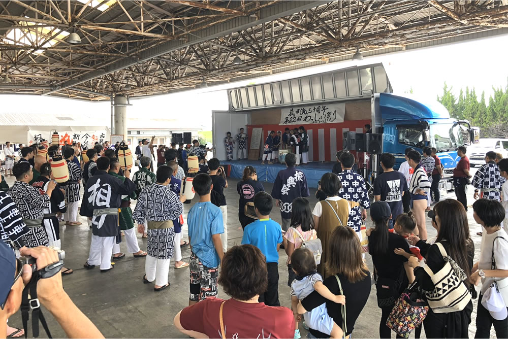 イベントでのトラックステージ利用1