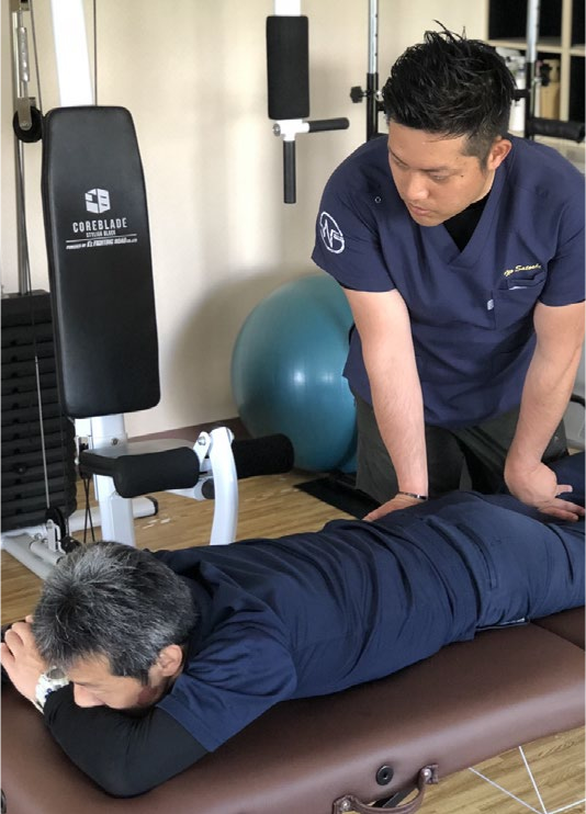 月2回理学療法士による体のケア