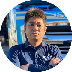 ドライバー担当 岩田