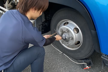 出勤・車両点検